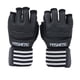 thumbnail image 1 of Guantes de kickboxing, guantes de MMA, guantes de entrenamiento de medio dedo, guantes de bolsa de artes marciales mixtas, guantes de lucha Negro, 1 of 9