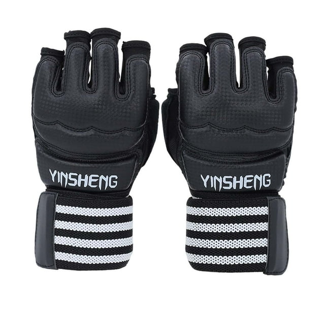 koolsoo Gants de Kickboxing Gants de Combat Demi-Sac Gants d'Arts Martiaux Gants de Boxe Mma m