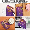 thumbnail image 7 of SKYSONIC Mardi Gras Kitchen Towel 18"x28" Set of 6,Super Soft Absorbent Hand Towel Tea Towel Tableware Cleaning Rag for Kitchen, Hotel, Bathroom, 7 of 7