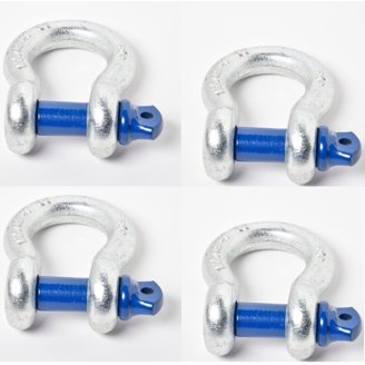 2x D-Ring Black Bow Shackle Isolator Jeep Towing Off Road 3/4 SILENCER No Noise 2x D-Ring Black Bow Shackle Isolator Jeep Towing Off Road 3/4 SILENCER No Noise