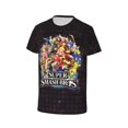 thumbnail image 4 of Super Smash Bros Ultimate Kids T-Shirt 3d Printed Graphic T-Shirts Boys And Girls Short Sleeve Shirts For Youth Kids X-Small, 4 of 7