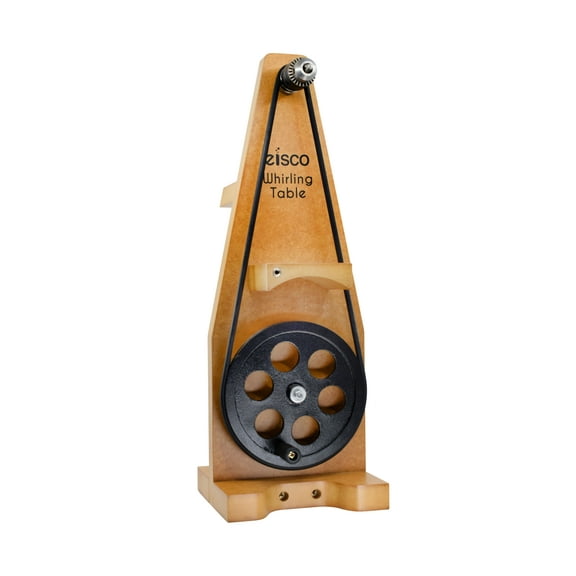 Whirling Table - Hand Crank - Rapid Rotary Motion For Physics Demonstrations, Photography, Product display, Pottery, Artistic Installations - Eisco Labs