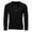 A-Black245, variant on Gentlemen Slim Fit Henley Shirt Long Sleeve Button Placket Casual Daily Comfortable Tee