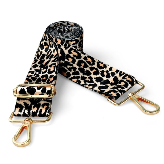 leopard print-Universal Replacement Shoulder Strap for Women's Handbags - Wide 3.8cm Crossbody Bag Straps