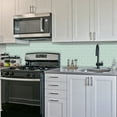 thumbnail image 4 of clevermosaics Green Subway Vinyl Wall Tiles Peel and Stick Backsplash, Removable and Heat Resistant, Pack of 10, 4 of 7