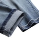 thumbnail image 3 of Pantalones vaqueros rectos de algodón con agujeros rasgados para hombre, pantalones casuales, pantalones vaqueros largos, pantalones para hombre, 3 of 8