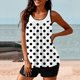 thumbnail image 5 of Traje de Baño de Dos Piezas para Mujeres Traje de Baño Conservador con Correa de Espalda Y Control Del Vientre, Conjuntos Cortos de Playa para Mujeres, 5 of 6