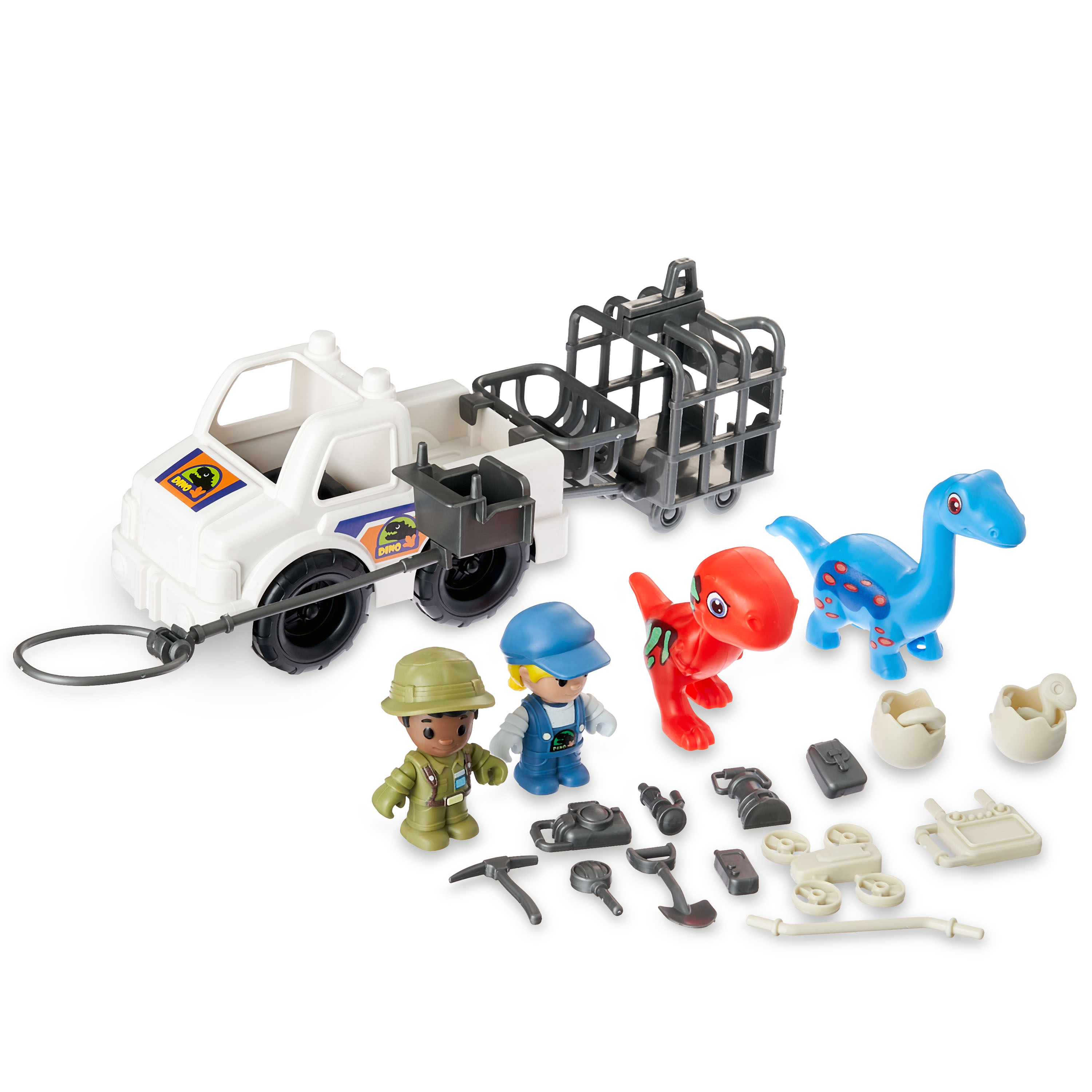 Kid Connection Dinosaur Rescue Station Playset with Lights photo 3