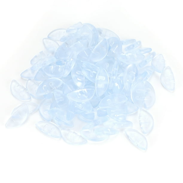 Almohadillas nasales de silicona, 50 pares de almohadillas nasales, almohadillas nasales, accesorios para gafas, muy recomendables