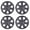14 inch- Matte Black Painted & Mold Texture, variant on 4Pcs Set 14" Universal Hubcaps,Wheel Rim Cover Replacement,Snap on Car Truck SUV,ABS&PC Material,Sliver & Mold Texture