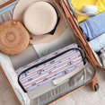 thumbnail image 2 of Hair Tools Storage with Heat Resistant Mat- Small Pattern Printed Curling Iron Travel Bag/Flat Iron Case for Women, 2 of 8