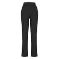 thumbnail image 6 of Eiyaclvo Leggings for Women Slim Fit Stretch Pants with Pockets Elastic High Waisted Leggings Soft Comfy Yoga Leggings Lightweight Athletic Leggings, 6 of 8
