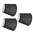 thumbnail image 4 of 3PCS E14 ClipOn Pantalla de lámpara de tela Pantalla de tela moderna Cubierta de luz de mesa para candelabro de vela (Negro), 4 of 10