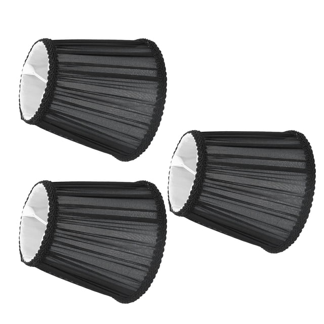 Cubierta De Sombra De Accesorios De Lámpara Con Tela De De Transmitancia De Alta Luz Y Diseño De Seguridad Para Clips De Bombillas E14 Para Candelabros De Vela