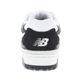 thumbnail image 3 of New Balance 550 GS Boys Shoes Size 5.5, Color: White/Black, 3 of 5