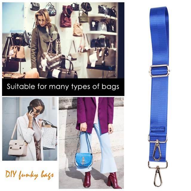 Correas Para Bolsos 1/2 piezas de correas de Bolso de lona de repuesto a la moda sin piezas de bolsas de decoloración (1 piezas)