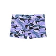 thumbnail image 4 of renvena Kids Girls Gymnastics Workout Yoga Athletic Sports Training Bike Short Size 2-16 Purple 2-3, 4 of 7