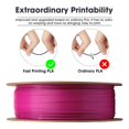 thumbnail image 3 of Filamento para impresora 3D eSun PLA Basic de 1,75 mm, bobina de 1 kg, color morado, 3 of 8