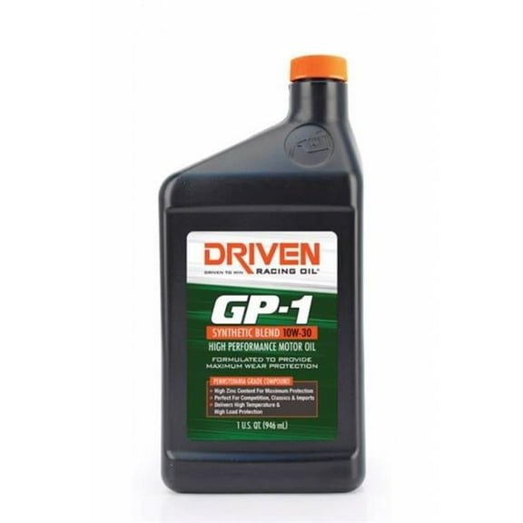 Driven Racing Oil 19306 1 qt. 10W30 GP-1 Motor Oil