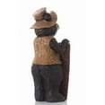 thumbnail image 2 of Hi-Line Gifts Standing Bear with Welcome Sign Outdoor Garden Statue - 30", 2 of 6