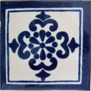 4.2x4.2 Anita Talavera Mexican Tile, Set of 9 pcs