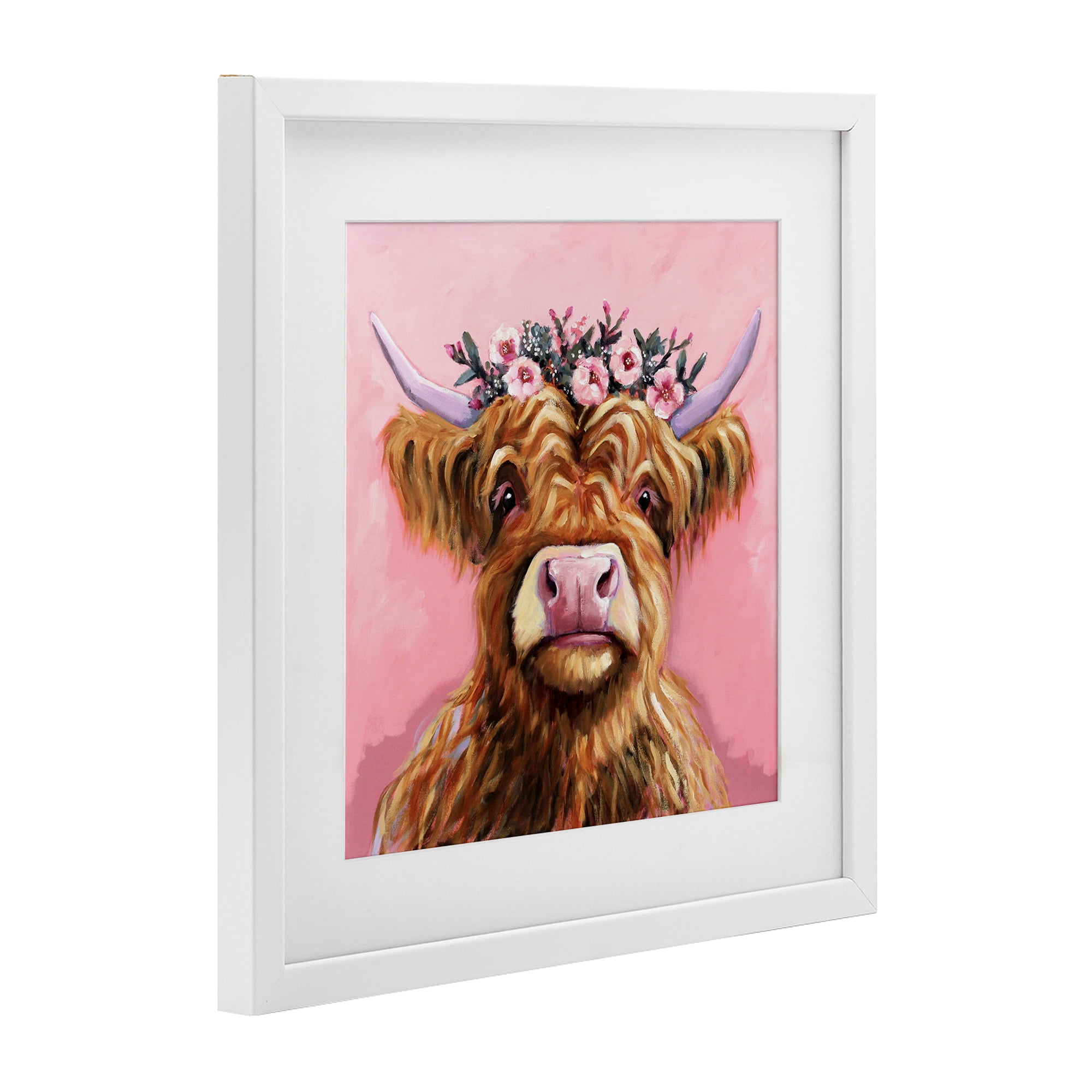Stupell Industries Grace Of The Glen White Framed Print Under Glass, design by Lucia Stewart