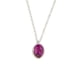 thumbnail image 1 of Collar para Mujer con Cristal Fino Europeo en forma de Oval Mini– Bañado en Rodio- Collar Elegante y Brillante-Collares de Mujer de Moda- Joyería para Mujer de Moda- Regalo especial Ortiz Espinosa Temporada, 1 of 2