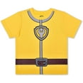 thumbnail image 2 of Paw Patrol Rubble Boys 2 Piece Roleplay Short Sleeve Jogger Set, Toddler, 2 of 5