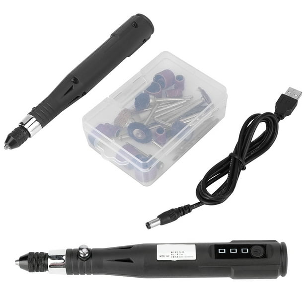 Octpeak Electric Mini Drill Grinder Electric Mini Drill Grinder Pen Small Portable Polishing Machine 5000 15000R min 5V 2A Electric Mini Drill