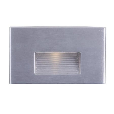 

3 in. Path LED Step Light - Brushed Aluminum