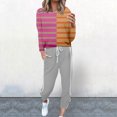 thumbnail image 2 of WILLBEST Vêtements d'Automne pour Femmes Combinaison de Maternité Ajustée Col Rond Couleur Unie Décontractée, 2 of 8