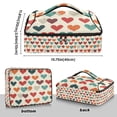 thumbnail image 3 of Iauyy Casserole Carrier for Hot Food Insulated Casserole Travel Carry Bag with Lid Food Warmer Bag for Party/Picnic,Retro Valentine's Day, 3 of 7