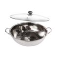 thumbnail image 1 of Olla para sopa de tres lados con divisor Shabu Shabu, utensilios de cocina japoneses de mesa 312 cm, 1 of 6