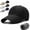 Black, variant on Sunscreen Breathable Baseball Cap,Quick-Dry Mesh Running Hat,Lightweight Adjustable Outdoor Cap with Cooling Airflow Vents