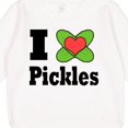thumbnail image 3 of Inktastic I Heart Pickles Toddler Sweatshirt, 3 of 4