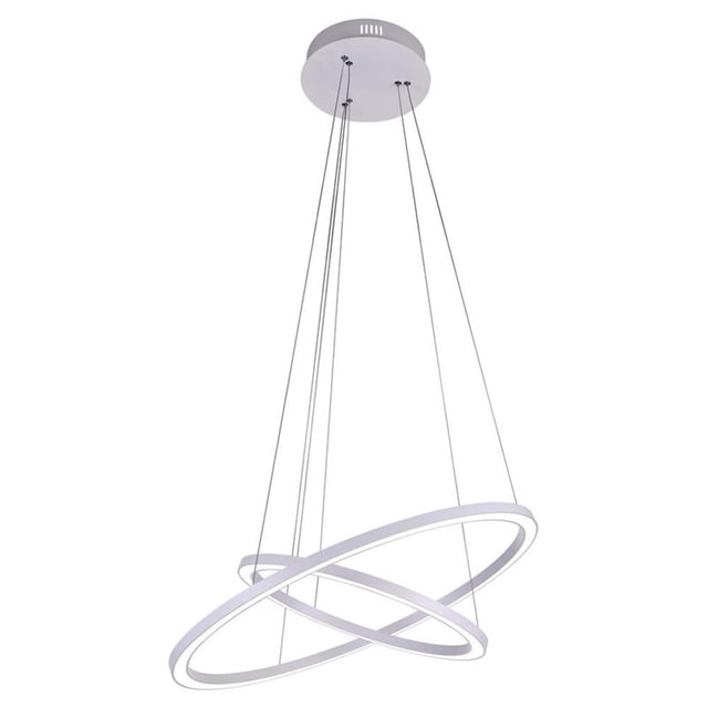 CWI Lighting Chalice Lustre LED avec Finition Blanche