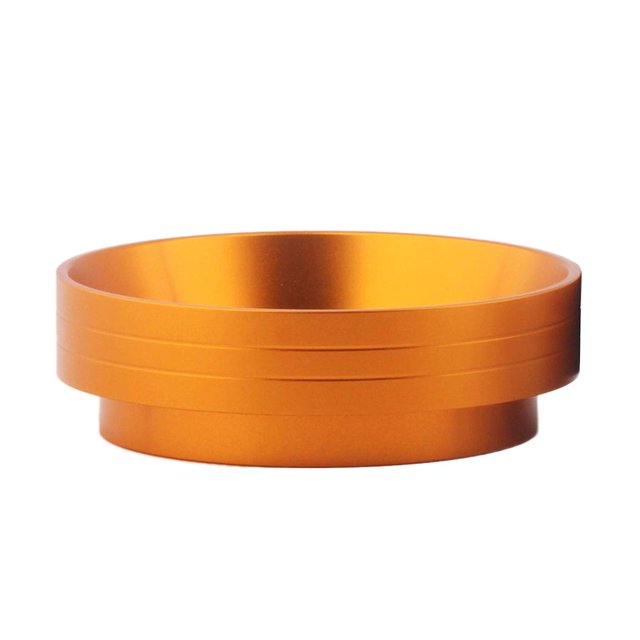 Embudo de dosificación expreso de aluminio con de dosificación Dorado 58mm Gloria embudo dosificador de espresso
