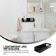 thumbnail image 4 of 1Pc Stainless Steel Wall Shelf Kitchen Bathroom Wall Mounted Storage Rack, 4 of 4