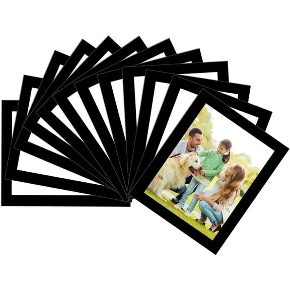12 Pack Magnetic Picture Frames For Refrigerator 2.5X3.5 With Black Border,for Refrigerator, Kitchen, Classroom, Window