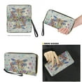 thumbnail image 4 of ZUXONGSY Dragonfly Floral Print Lightweight Shoulder Bag for Women Large Capacity Purse and Wallet Set Hobo Bag with Top Handle for Shopping Work, 4 of 4