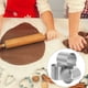 thumbnail image 4 of ColoMX 12 moldes de acero inoxidable para hornear pasteles, mousses, galletas y pasteles., 4 of 7