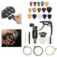 thumbnail image 4 of Accesorios para cambiar cuerdas de guitarra, 36PCS/Set Kit de herramientas para cambiar cuerdas de guitarra Kit de cambio de cuerdas de guitarra Durabilidad extendida Jadeshay A, 4 of 8