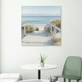 thumbnail image 2 of Coastal Retreat Meander by Mark Chandon Canvas Art Print, 2 of 4