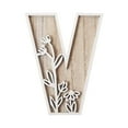 5 Inch 26 Letter For Wall Decoration Flowers Can Be Painted On Wood