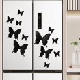 thumbnail image 5 of YOHAVEN 12Pcs 3D Insect Wall Decorations, Magnetic Simulation Butterfly Moth Wall Decals With Adhesive Stickers For Refrigerator Window Furniture Holiday Party Decor, 5 of 9