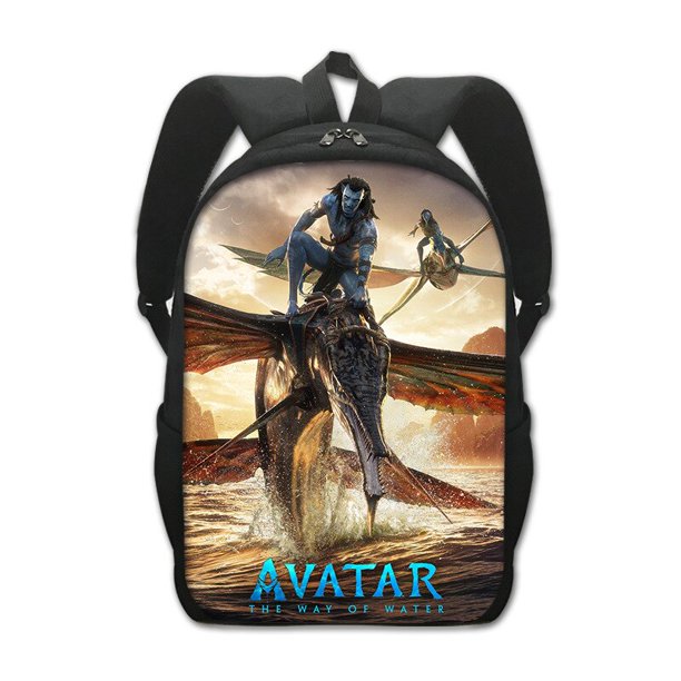 Mochila de película Avatar The Way of Water 3D, mochila de dibujos animados, mochila de viaje para jardín de infantes, bolsa de ocio para mujer, mochila para niños2 Deng Xun unisex