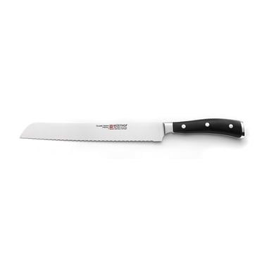 Wusthof Classic Ikon 9" Double Serrated Bread Knife