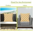 thumbnail image 3 of Coussin Extra Large Jaune 24x24, 3 of 5