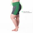thumbnail image 2 of Rainbeau Curves Basic Compression Bike Short, Women's Plus Gray 14/16, 2 of 5