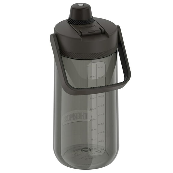 THERMOS 40 OZ Guardian Hard Plastic Hydration Bottle With Spout (Espresso Black)